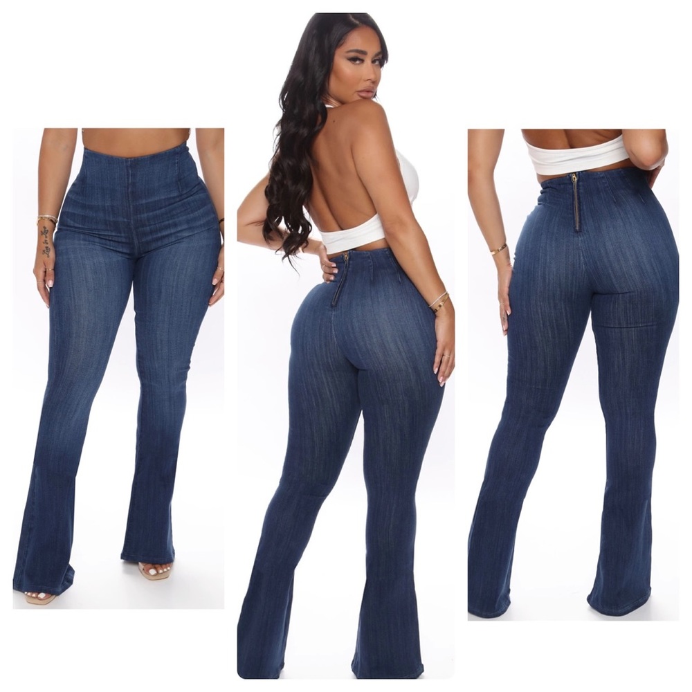 Stretch Flare Jeans
